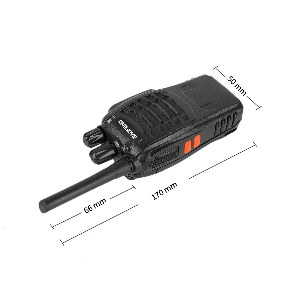 2 x Baofeng BF-88E PMR446 walkie talkie - καθαρή επικοινωνία