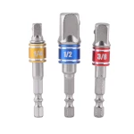Kit de adaptadores socket barra extensión para taladros eléctricos