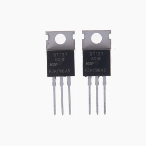 5τμχ BT137-600E Triac 8A 600V pack 5 για έλεγχο και μεταγωγή