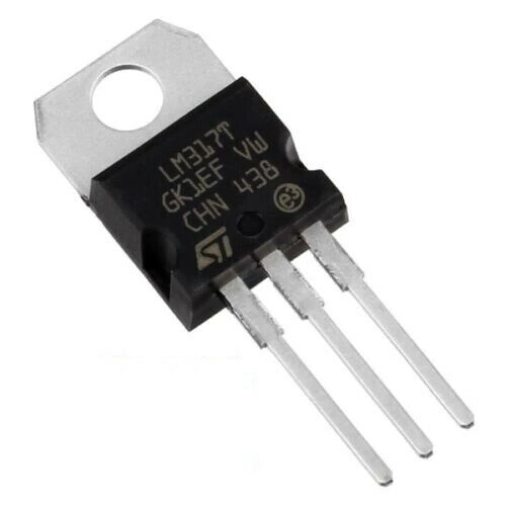 5pcs LM317T Ρυθμιστής Τάσης Ρυθμιζόμενος 1.2V-37V 1.5A TO-220