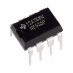 5τμχ Χρονοδιακόπτης NE555P DIP8 Bipolar για Ηλεκτρονικά Έργα Ακριβής και Αξιόπιστος
