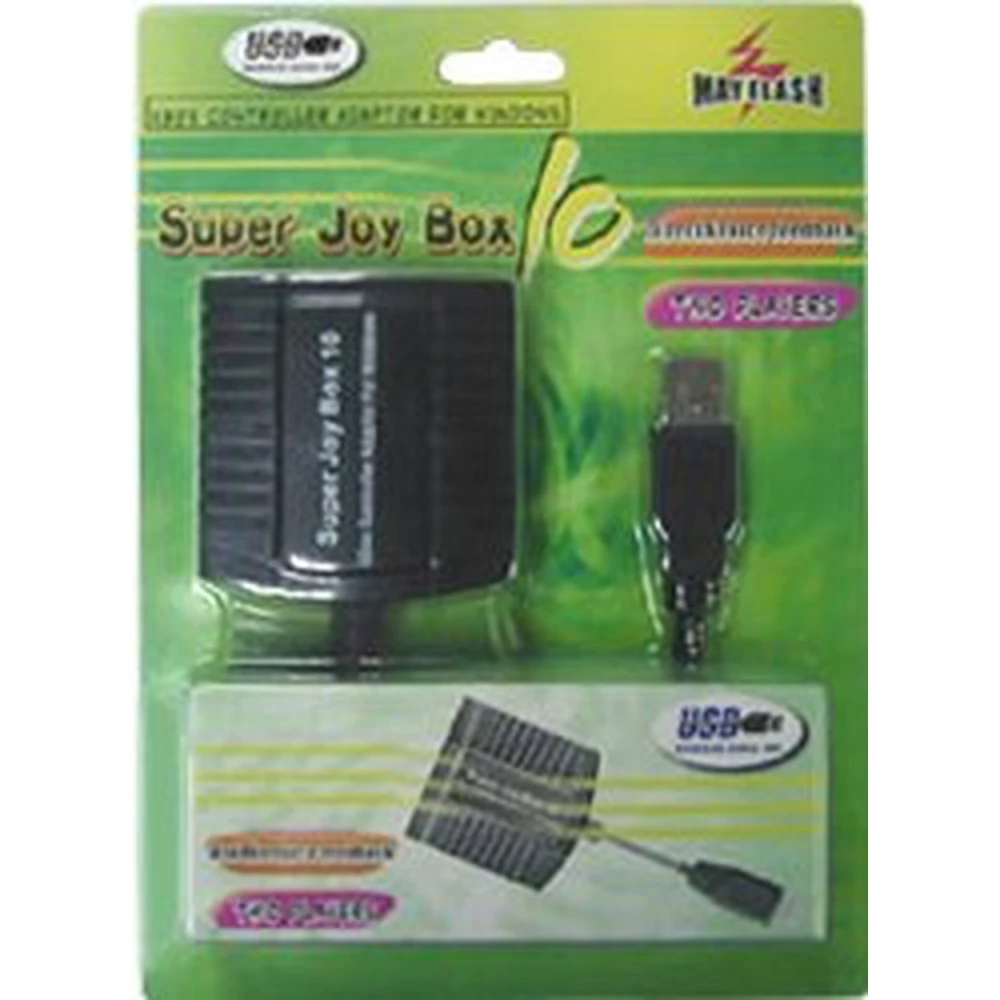 Προσαρμογέας 2 χειριστηρίων Xbox σε PC (SUPER Joy Box 10)