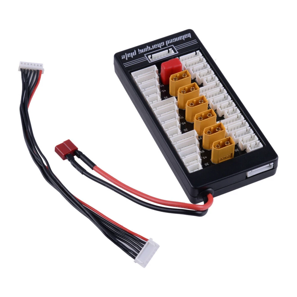 Cable con conector XT60 para adaptador de carga LiPo 2-6S