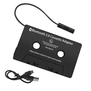 Προσαρμογέας κασέτας Bluetooth για αυτοκίνητο με hands-free και Bluetooth 5.0