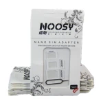 Adaptador NanoSIM a MicroSIM, SIM y extractor para iPhone - satkit