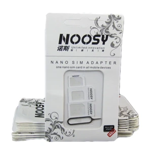 Adaptador NanoSIM a MicroSIM, SIM y extractor para iPhone - satkit