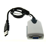 Προσαρμογέας VGA USB για επιπλέον οθόνη συμβατός με Windows και Linux