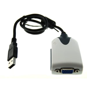 Προσαρμογέας VGA USB για επιπλέον οθόνη συμβατός με Windows και Linux