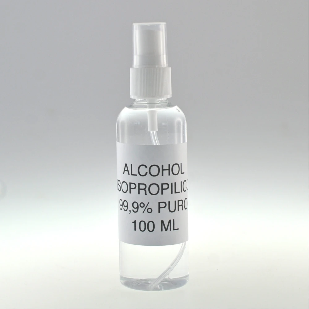 Ισοπροπυλική Αλκοόλη 100 ml με Ψεκαστήρα για Καθαρισμό και Απολύμανση