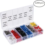 Πένσες πρεσαρίσματος με ακροδέκτες 0.25-10 mm² - Kit 1200 τεμ.