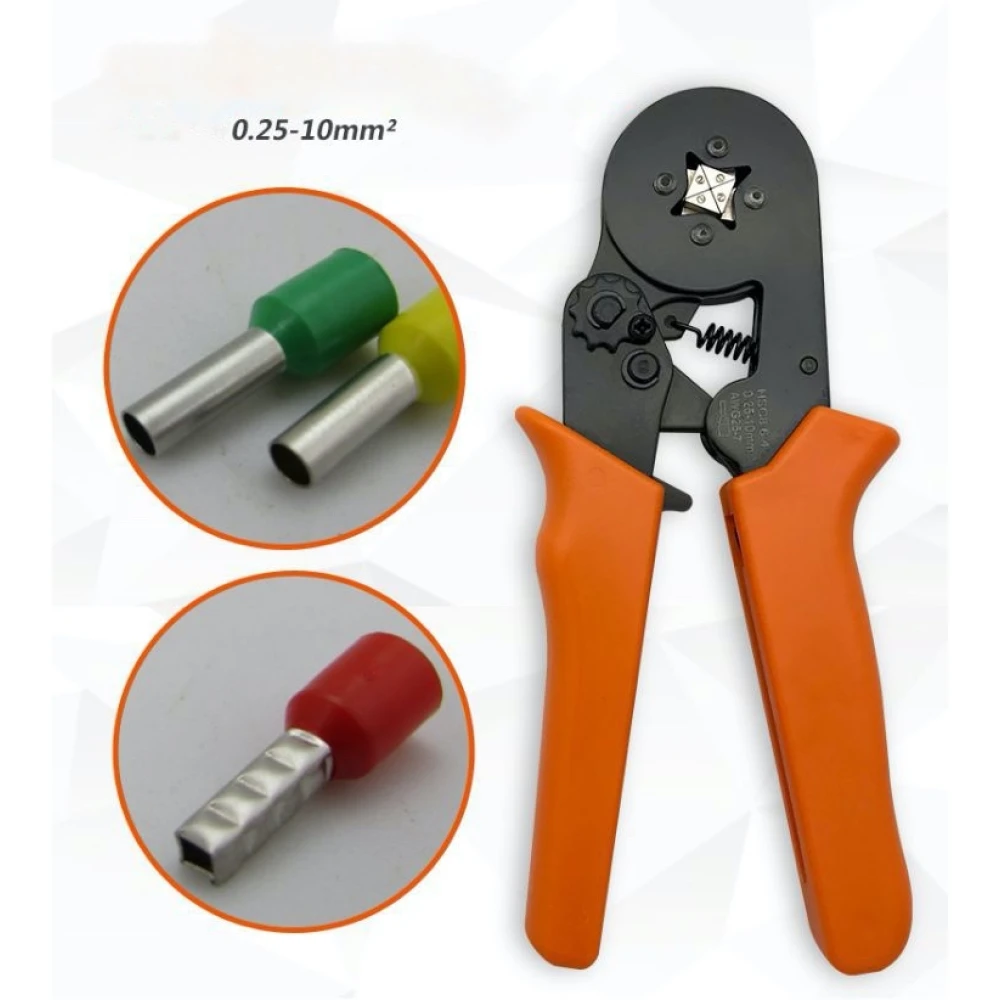 Πένσες πρεσαρίσματος με ακροδέκτες 0.25-10 mm² - Kit 1200 τεμ.