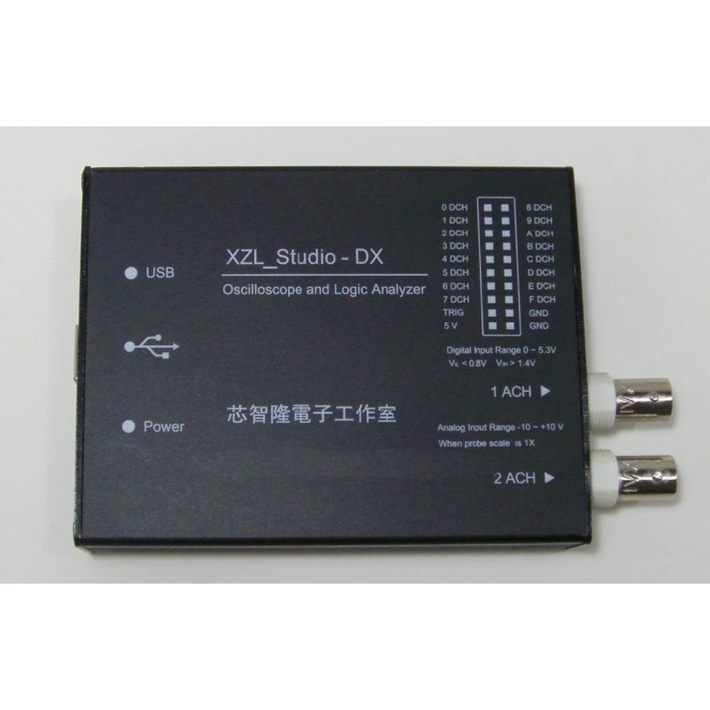 Λογικός αναλυτής και USB παλμογράφος XZL Studio DX για Windows