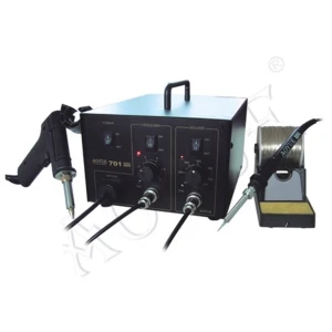 Aoyue 701A+ σταθμός κόλλησης με κολλητήρι και αποκολλητήρι για επισκευή PCB