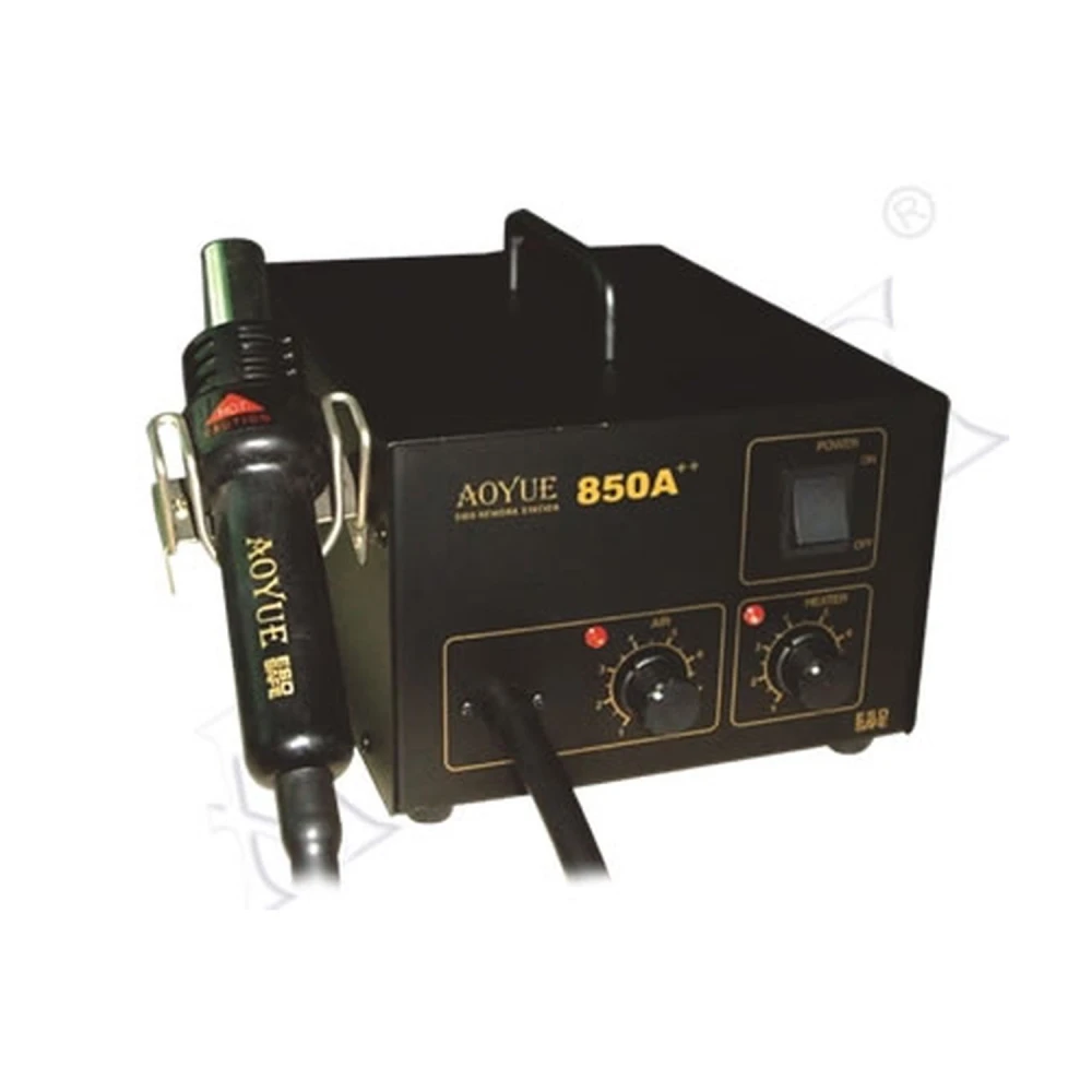 Aoyue 850a++ SMD σταθμός κόλλησης με προηγμένο έλεγχο θερμοκρασίας