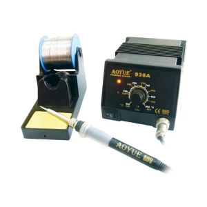 Aoyue 936a σταθμός κόλλησης 60W με αποσπώμενα ανταλλακτικά και εξωτερική βαθμονόμηση