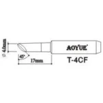 Aoyue T4cf ανταλλακτική μύτη κολλητηριού για σταθμούς κόλλησης