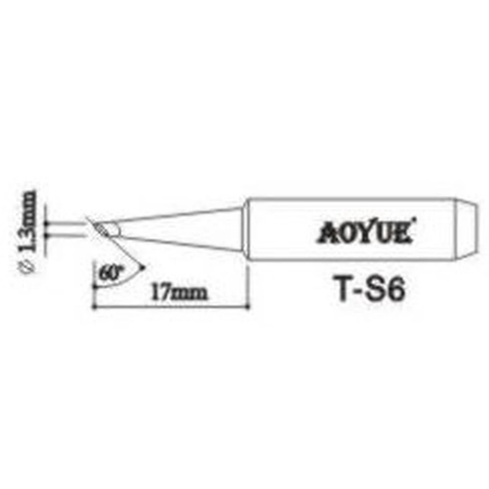 Aoyue TS6 ανταλλακτική μύτη κολλητηριού για σταθμό συγκόλλησης