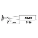 Aoyue TS6 ανταλλακτική μύτη κολλητηριού για σταθμό συγκόλλησης