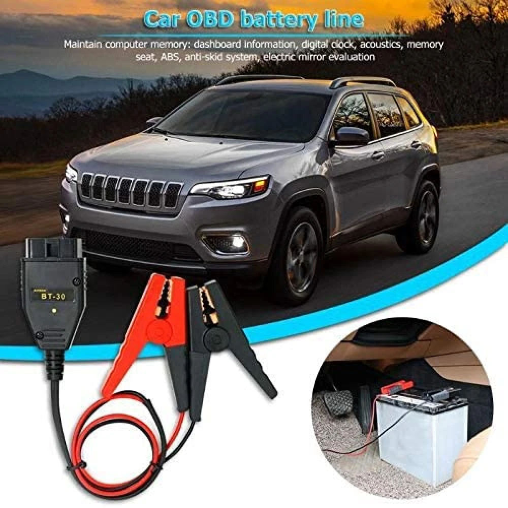 AUTOOL BT-30 καλώδιο OBD2 για τροφοδοσία μπαταρίας αυτοκινήτου