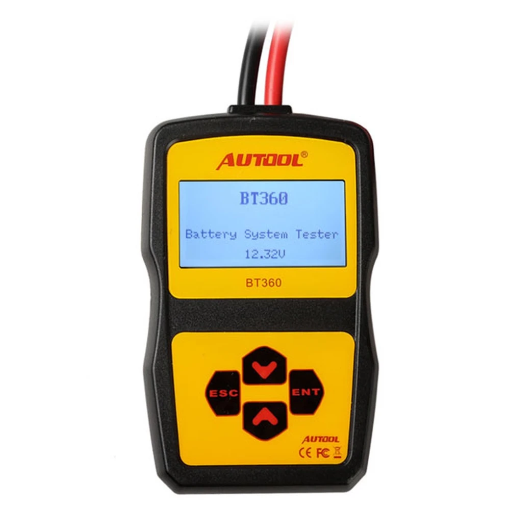 Herramienta de diagnóstico Autool BT-360 mostrando pantalla digital