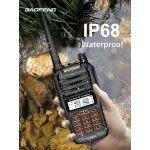 Baofeng UV9R Plus ασύρματο μεγάλης εμβέλειας με 160 κανάλια VHF/UHF