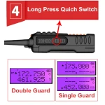 Baofeng UV9R Plus ασύρματο μεγάλης εμβέλειας με 160 κανάλια VHF/UHF