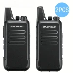 Baofeng Walkie Talkie T20 Επαναφορτιζόμενο - Σετ 2 με Ακουστικά