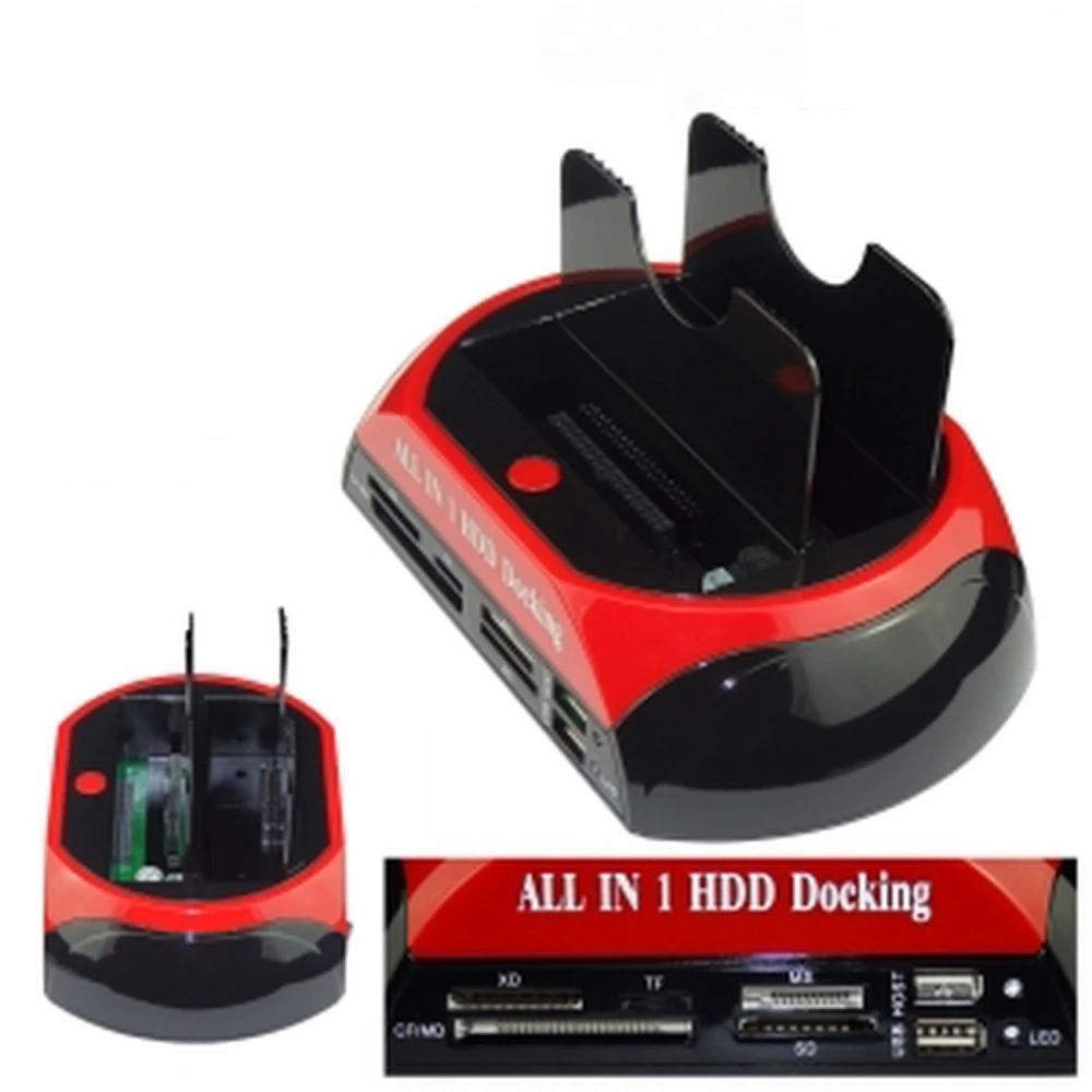 Διπλή βάση dock για HDD IDE/SATA 2,5