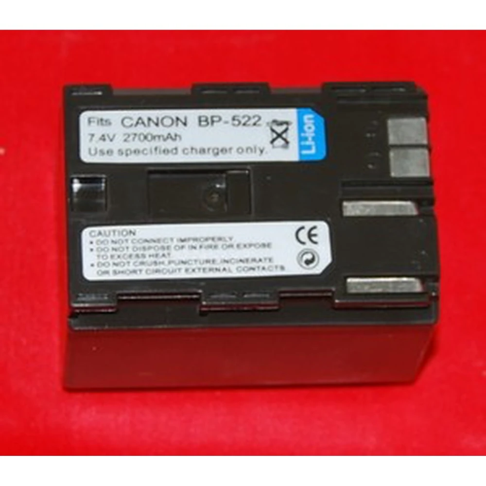 Συμβατή μπαταρία Canon BP-522 7,4V 2700mAh για Canon κάμερες