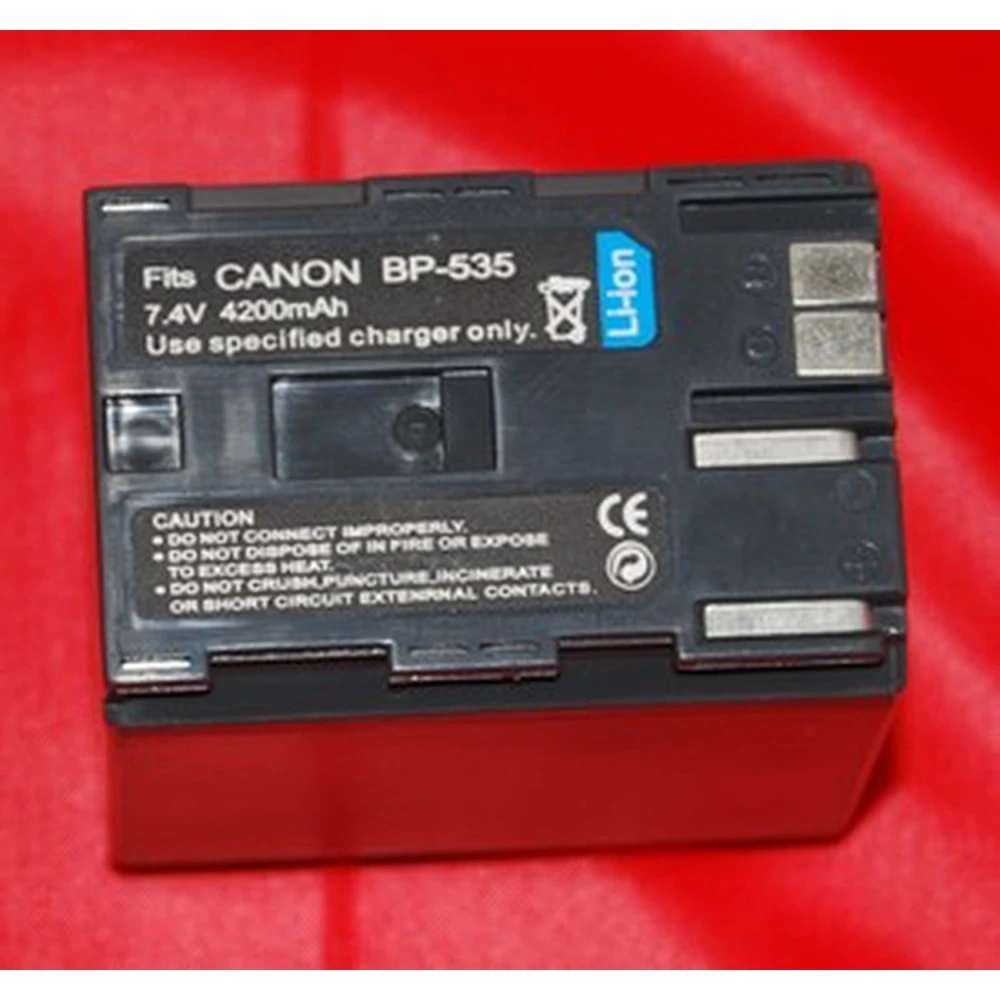 Συμβατή μπαταρία Canon BP-535 για βιντεοκάμερες Canon - Υψηλή χωρητικότητα και αξιοπιστία