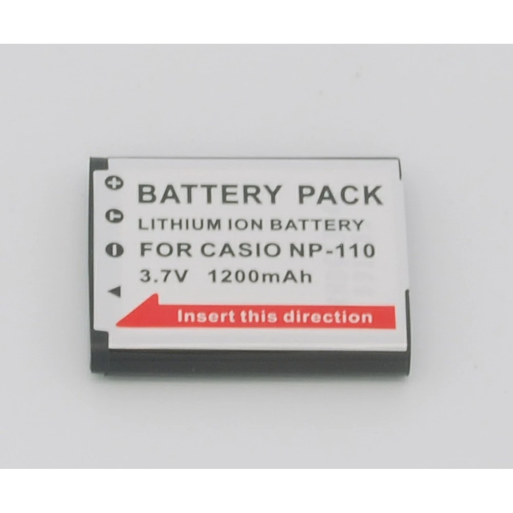 Συμβατή μπαταρία Casio CNP110 NP-110 για ψηφιακές κάμερες