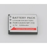 Συμβατή μπαταρία Casio CNP110 NP-110 για ψηφιακές κάμερες