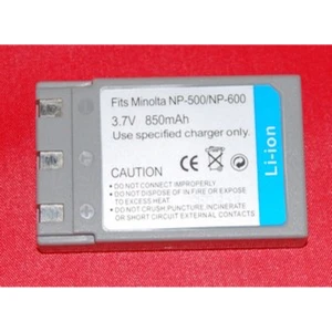 Συμβατή μπαταρία Minolta NP500 και NP600 - ανταλλακτική Li-Ion 3.7V 850mAh