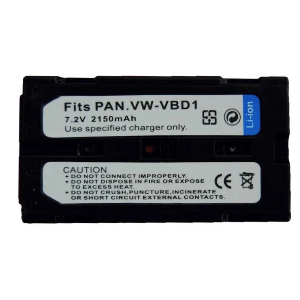 Συμβατή μπαταρία Panasonic VBD1 VBD2E για ψηφιακές κάμερες και βιντεοκάμερες