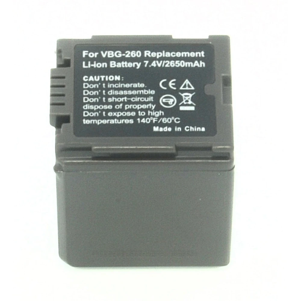 Συμβατή μπαταρία Panasonic VW-VBG260 για ψηφιακές κάμερες και βιντεοκάμερες