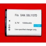 Συμβατή μπαταρία Samsung SB-1137D Li-Ion 7.4V 1000mAh για κάμερες