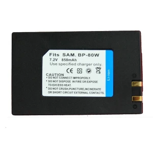 Υψηλής ποιότητας συμβατή μπαταρία Samsung SB-BP80W για κάμερες Samsung