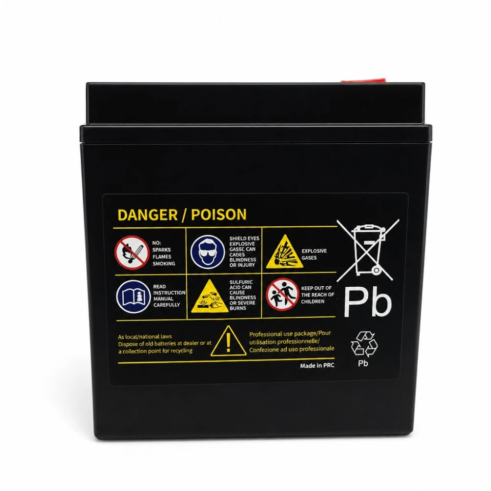 Μπαταρία Μοτό AGM 12V 14Ah OUTDO UTX16-BS(MF) - Συμβατή Yuasa YTX16-BS / GTX16-BS / ETX16-BS / 16-B