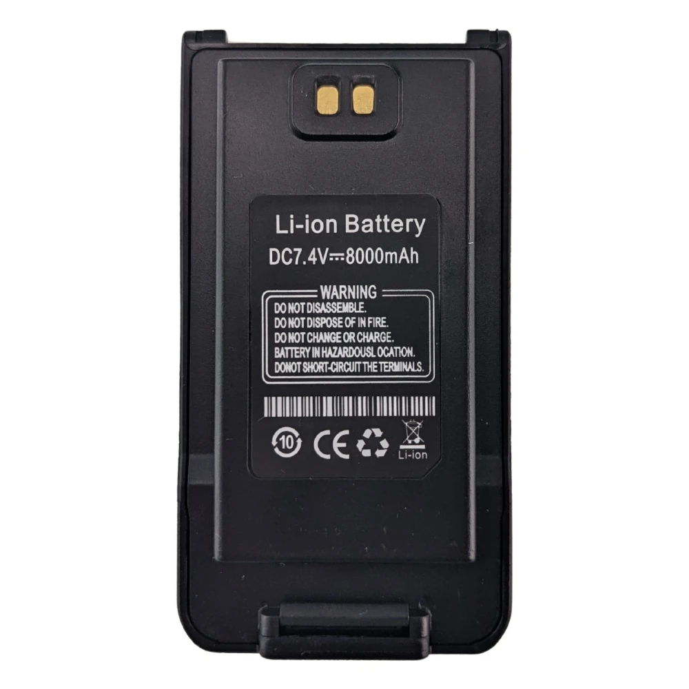 Αυθεντική μπαταρία Baofeng UV-9R Plus υψηλής χωρητικότητας 8000mAh για φορητούς ασυρμάτους