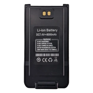 Αυθεντική μπαταρία Baofeng UV-9R Plus υψηλής χωρητικότητας 8000mAh για φορητούς ασυρμάτους