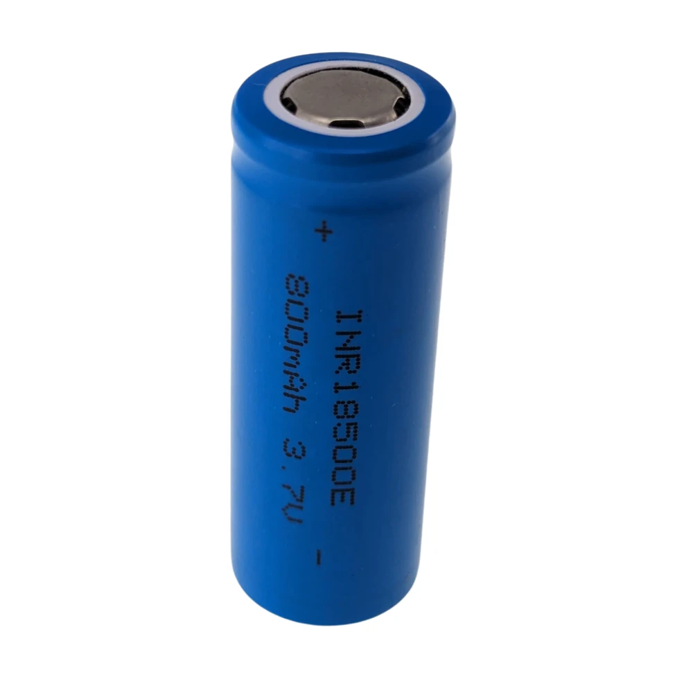 Επαναφορτιζόμενη μπαταρία 18500 800mAh 3.7V Li-Ion για φορητές συσκευές
