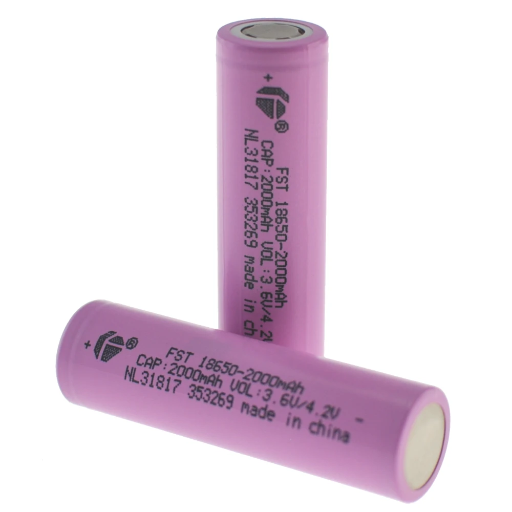 Επαναφορτιζόμενη μπαταρία λιθίου 18650 2000mAh 3,7V Satkit