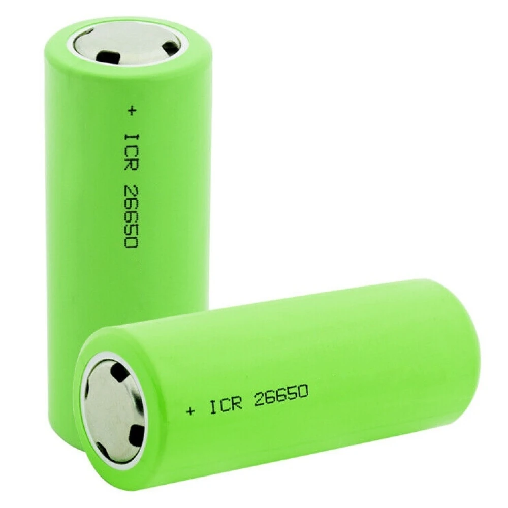 Επαναφορτιζόμενη μπαταρία 26650 5000mAh 3.6V Li-ion για ηλεκτρονικές συσκευές