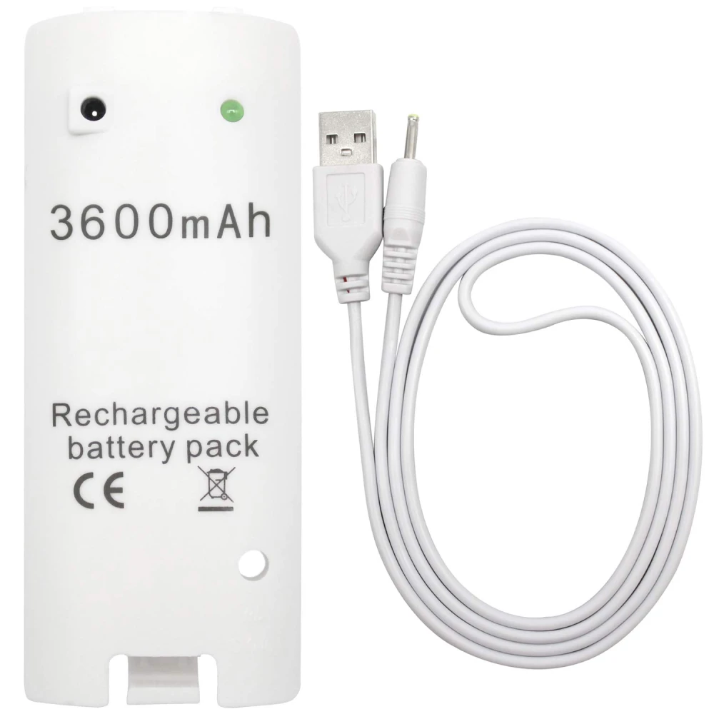 Επαναφορτιζόμενη μπαταρία 3600mAh για χειριστήρια Wii