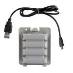 Επαναφορτιζόμενη μπαταρία για Wii Fit 1000mAh με καλώδιο USB