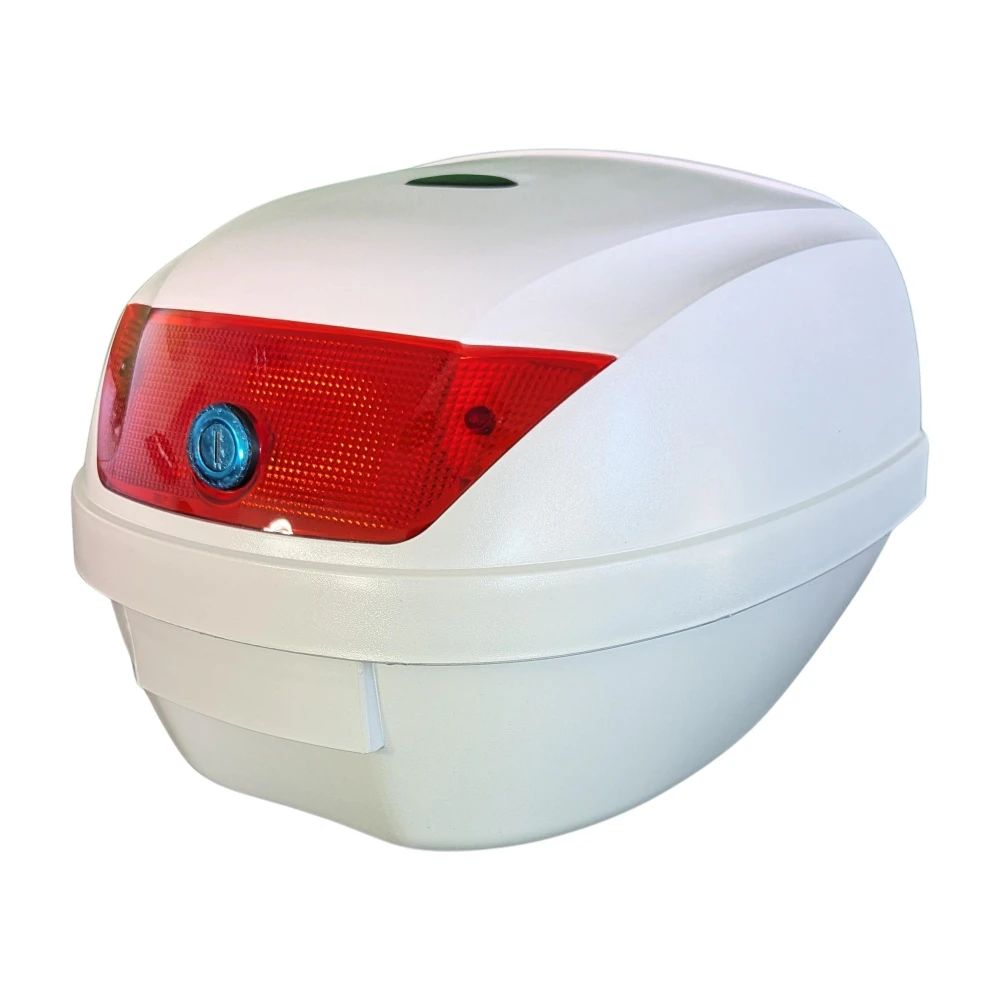 Καθολικό top case μοτοσυκλέτας 28L λευκό - Mod-YM-0807