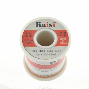 Κασσίτερος για κόλληση 0,6mm 150 gr Kaisi για ηλεκτρονικές εργασίες