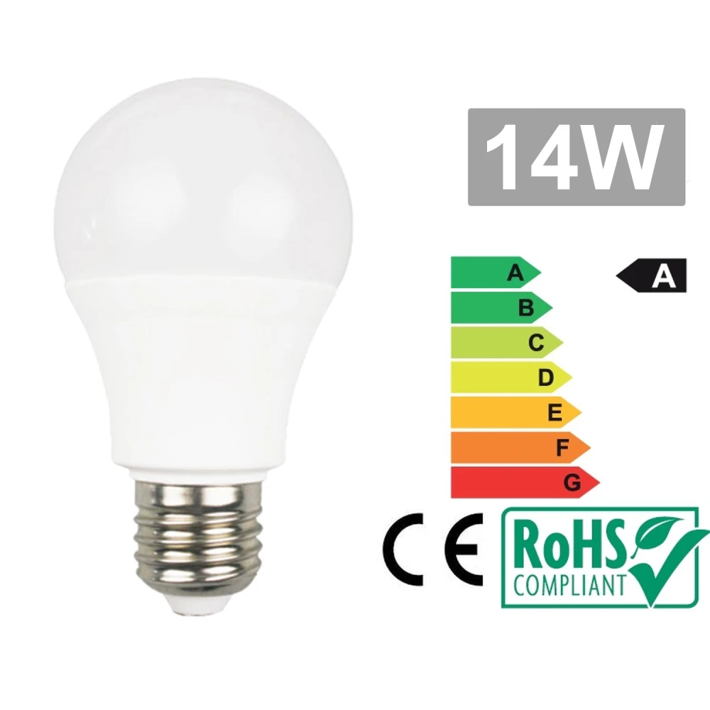 Λάμπα LED E27 14W 3000K Θερμό Λευκό για Αποδοτικό Φωτισμό