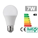 LED λάμπα E27 7W 3300K θερμό φως χαμηλής κατανάλωσης