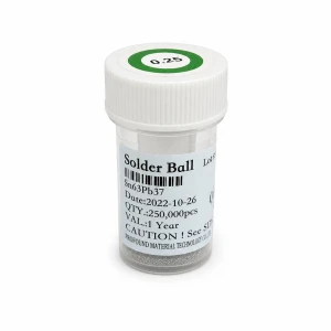 Βαζάκι κόλλας BGA με μόλυβδο 0,25mm 250.000 τεμάχια για συγκόλληση BGA